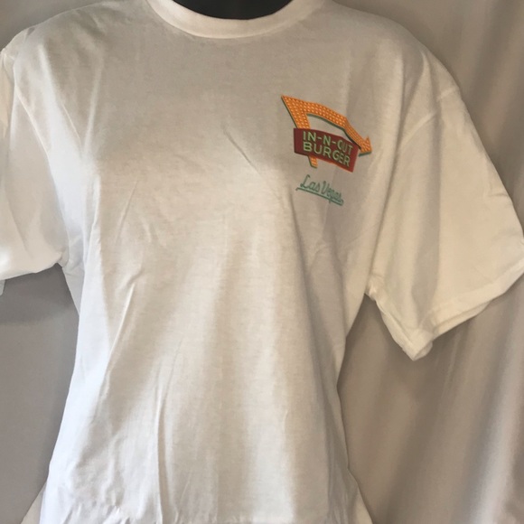 In & Out burger white fresh new year 2021 size Medium - Picture 3 of 6